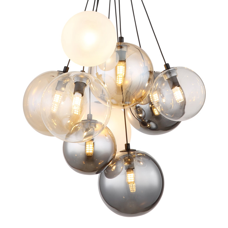 Murtaz 9 - Light Pendant, Transparent