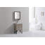 Ensemble de meuble-lavabo de salle de bain simple avec miroir 24 Almaraz-38448546