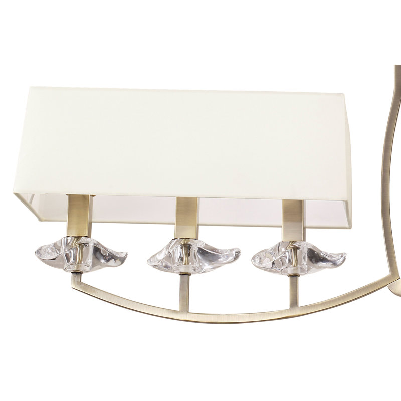 6 - Light Shaded Chandelier