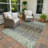 Machine Washable Indoor/Outdoor Chantille ACN2404 Geometric Rug-732515317