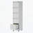 5 Drawer Metal Vertical File Cabinet with Lock on Wheels for Home Office,Heavy Duty Metal Storage Cabinet for A4/Letter/Legal Size Files-1829728832