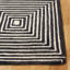 Tapis noir / beige Swansea Metro 454-43663531