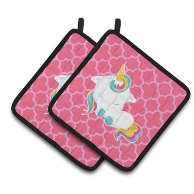 Cuisinier poignée licorne quatrafoil à trésors de caroline