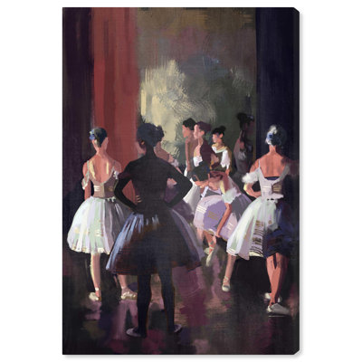 Art mural classique rétro sur toile Ballet Hall