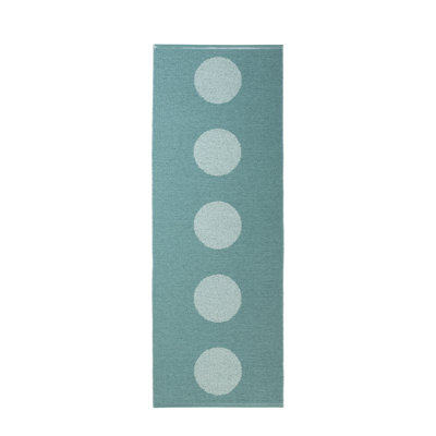 Tapis VERA Pop Jade / turquoise pâle 2,25 x 6,5 pi