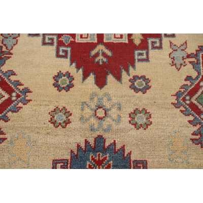 Handmade Kazak Oriental Area Rug