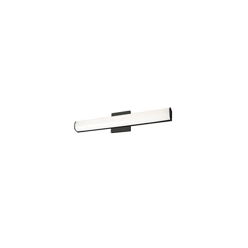 Longitude 1 - Light LED Bath Bar, Black