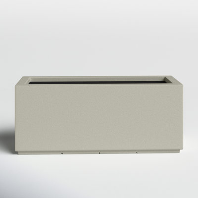 Gita Tall Lightweight Outdoor Trough Planter Box 