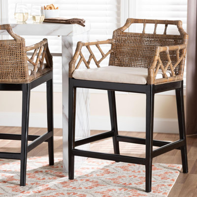 Tabouret de comptoir bali & pari Abiel