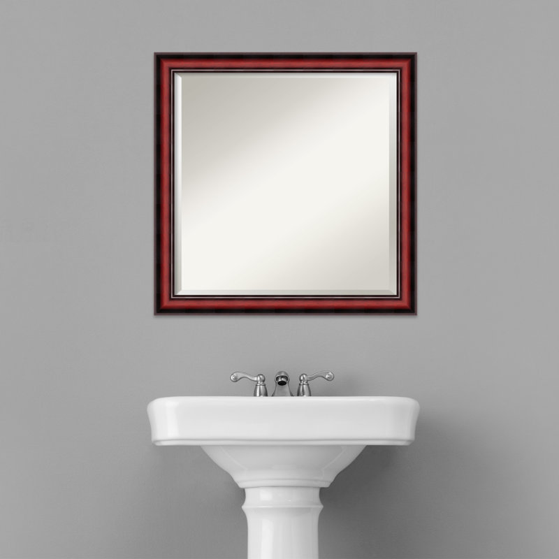 Miroir de salle de bain biseauté Carew