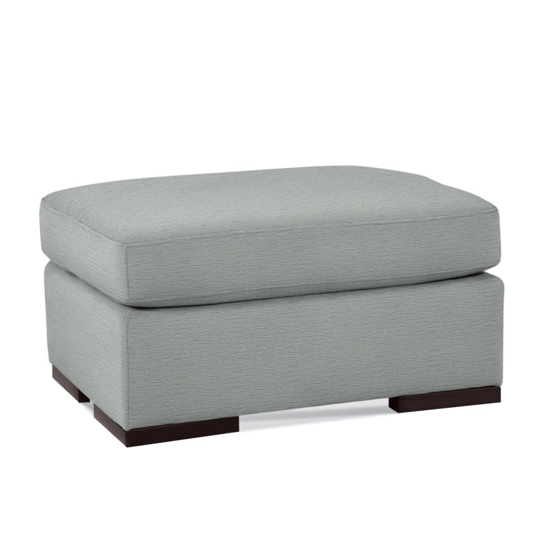 Memphis Ottoman, Java, Brown Geometric, 0456-33