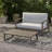 BELGIAN LOVESEAT & COFFEE TABLE