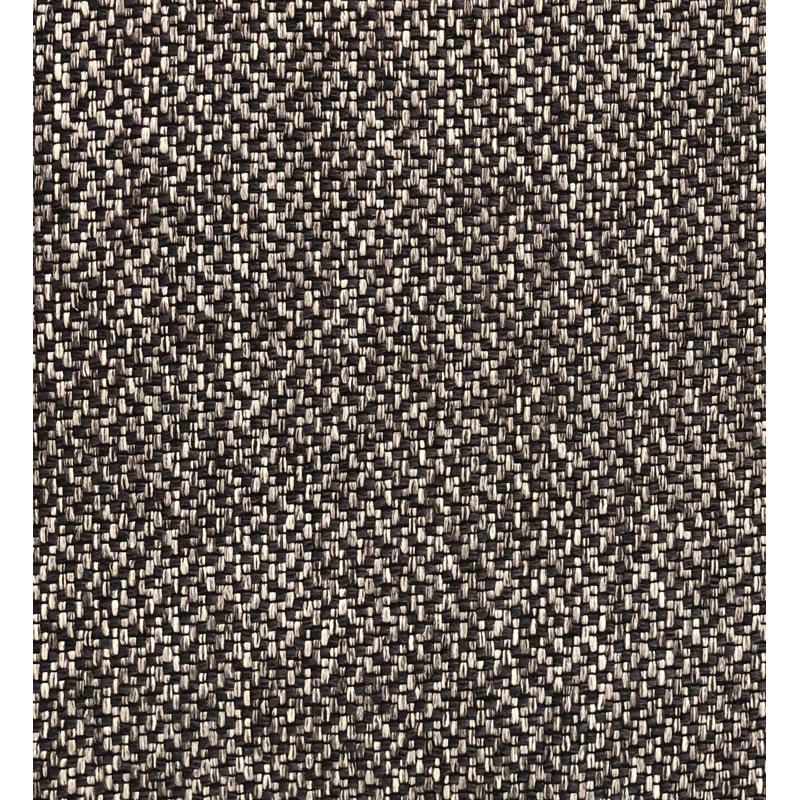 Oreiller luxueux sel et poivre, 24 po x 24 po, Coussin décoratif