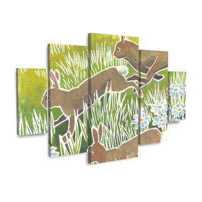 Kathrine Lovell Wild Woodland II 5 Piece Panel Set Art -  Red Barrel StudioÂ®, 84E6B10A0222494A905AB1EEF572C4AB