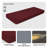 Custom 1" Thick Premium 70D High-Resilience Foam Bench Cushion for Indoor/Outdoor Patio Furniture-597167146-597167138