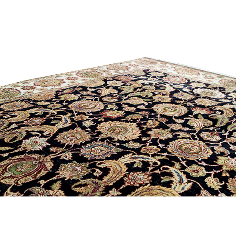 Wool Floral Area Rug