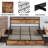 Stouffer Metal Platform Storage Bed-451440133