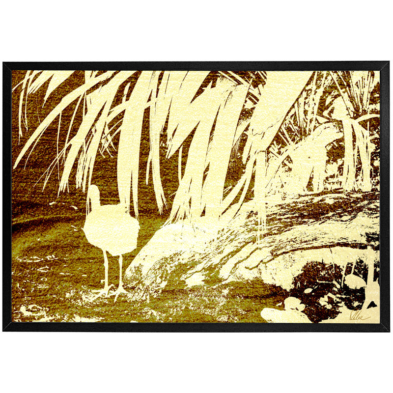 Single Picture Frame Print, Black, 76cm H x 114cm W x 4cm D