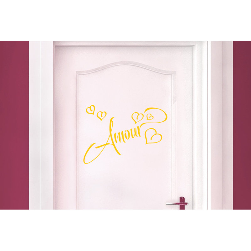 Wall Decal, Dark Yellow