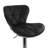 Makaay Swivel Upholstered Faux Leather Adjustable Height Counter Stool with Steel Frame