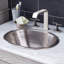 Cameo Copper Oval Undermount Bathroom Sink