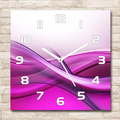 Hartlep Glass Wall Clock
