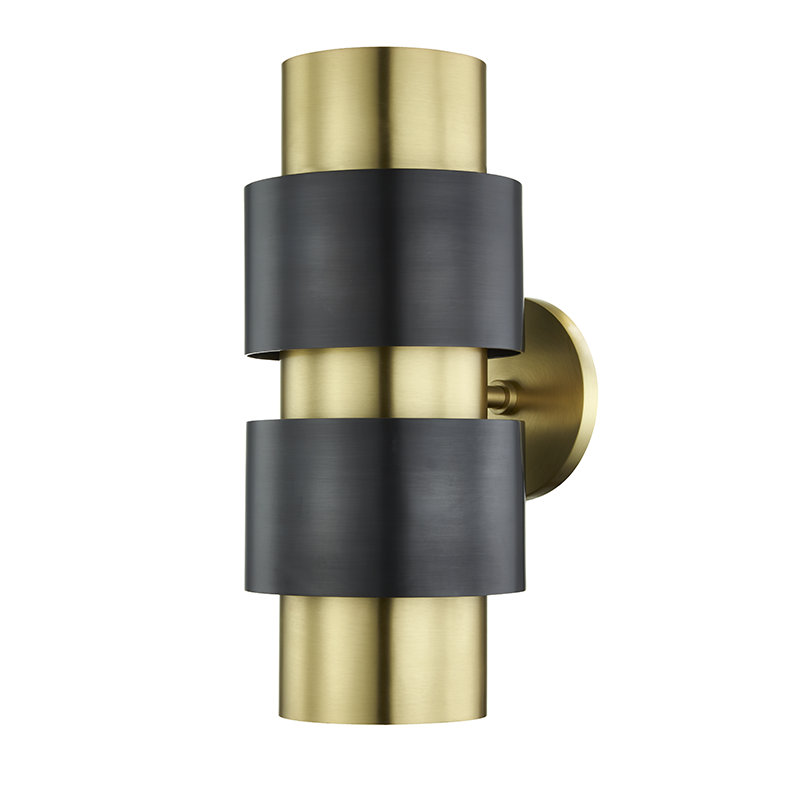 Cyrus 2 - Light Armed Sconce, Aged Old Bronze