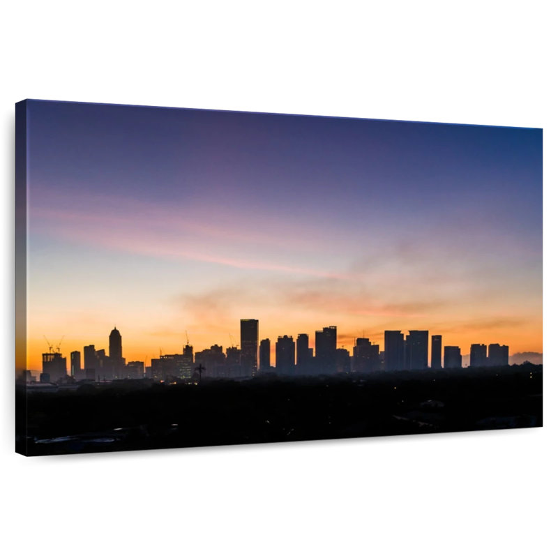 Sireci Manila At Dusk, 26" H x 39" W
