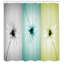 Rideau de douche simple à fleurs en cascade abstract-22030214