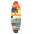 52''H Surfboard Wall Shelf with Printed Surface