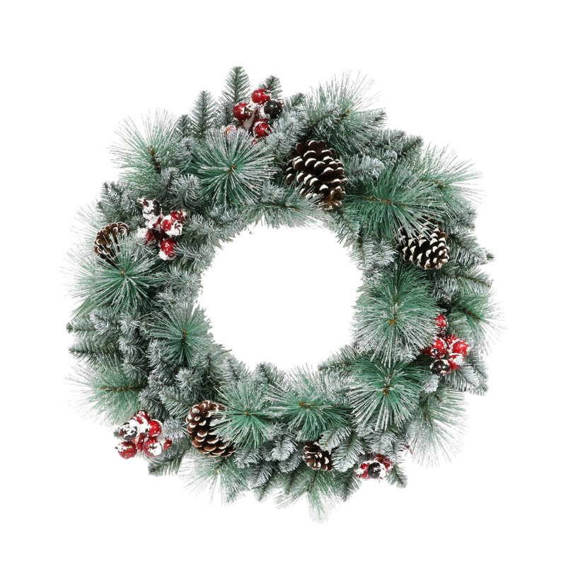 24 " Pre-Lit Wreath