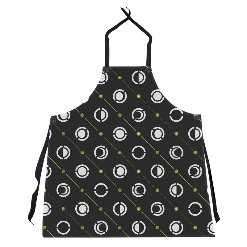 Skeffingt Bib Apron, Yellow Accent