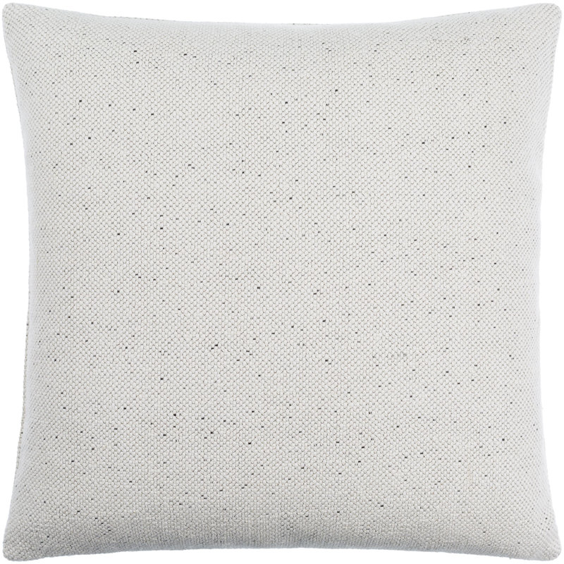 Cotton Throw Pillow, Down, 20" x 20", Square