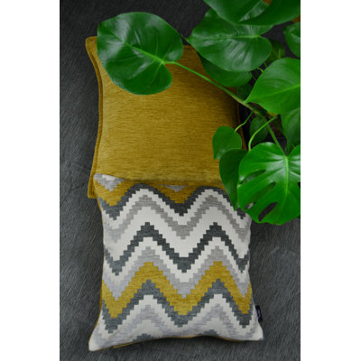 Lori Chevron Square Cushion