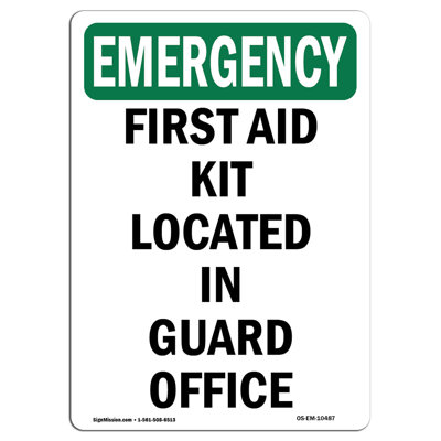 OSHA Emergency Sign