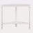 42'' Retro Circular Curved Half-Moon Console Table With Cloud Design Top And Open Shelf Solid Wood Frame And Legs