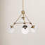 Lodge Iron 4-Light Chandelier