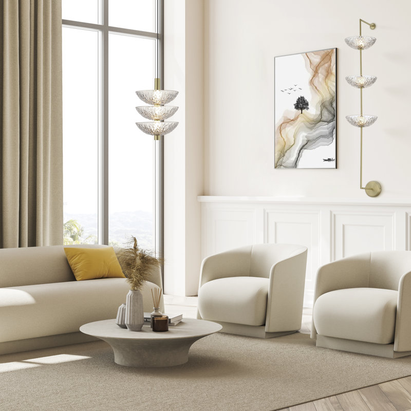 Metropolis - Light LED Unique/Statement Pendant, 16.5" H x 12" W x 12" D, 3