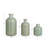 Embossed Stoneware Vases With Reactive Glaze