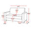 Canapé convertible avec rangement Primenest Liora Collection-1452087994