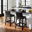 Serienna Blue & White Rattan Low Back Counter Stool-1653777369-1648293597
