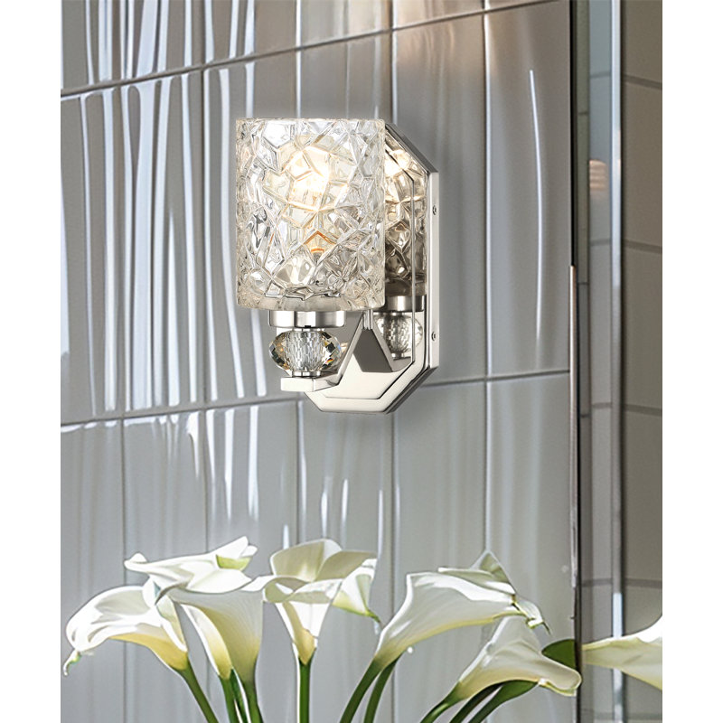 Mercer41 Tashani - 1 Light Bath Vanity In Chrome Finish