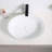 Dowell Ceramic Oval Vessel Sink