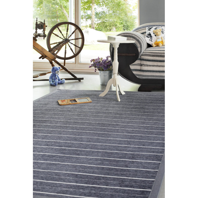 Suki Striped Hand Woven Area Rug, Rectangle 200 x 300cm