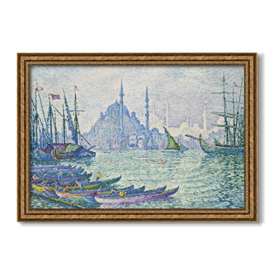 The Golden Horn, Minarets, 1907 - Paul Signac - Toile encadrée sur mesure