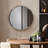 Zacariah Metal Round Mirror