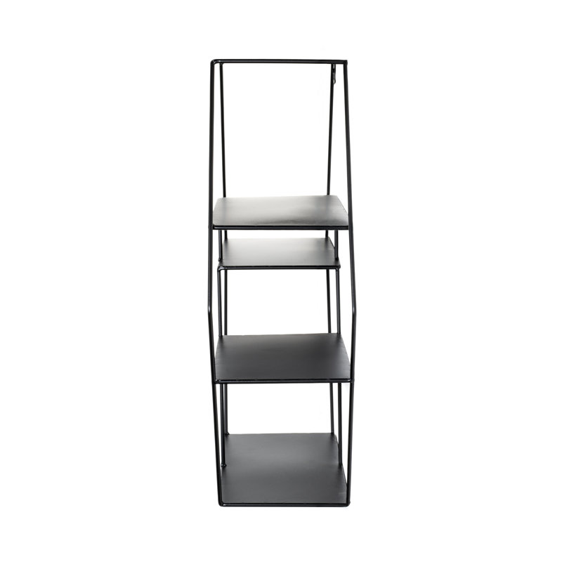 Tolentino 5 Piece Hexagon Metal Tiered Shelf