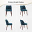 Ensemble de 2 chaises de salle à manger à oreilles Modern-1618348109