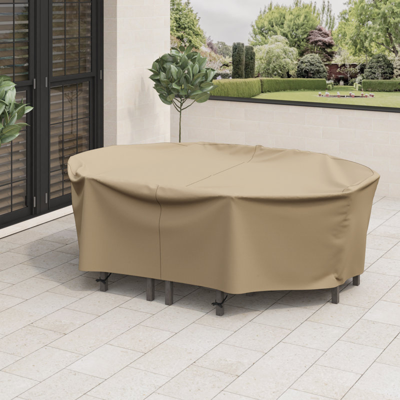 Outdoor Patio Dining Set Cover, 32" H x 84" W x 109" D