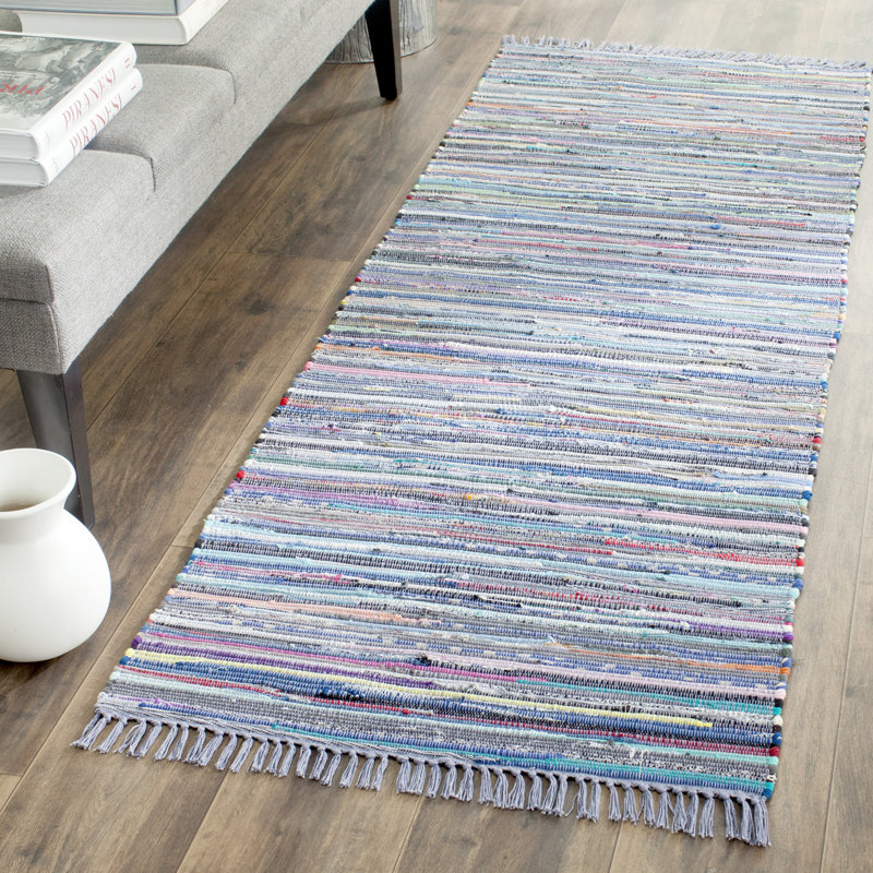 Sue Cotton Hand Woven Area Rug, Runner 69 x 183 cm